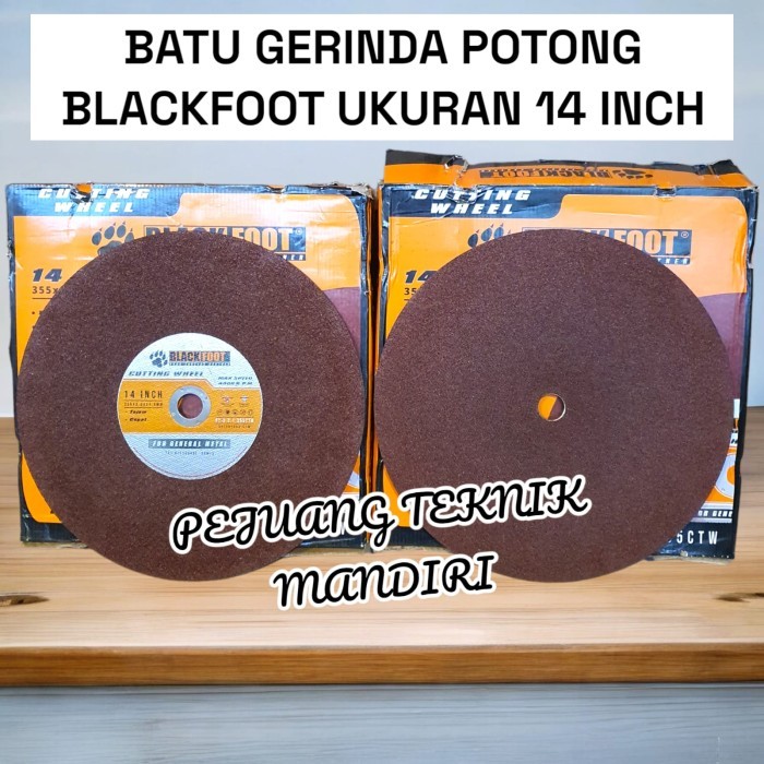 ```````] BLACKFOOT BATU GERINDA POTONG BESI 14 INCH / MATA GERINDA GURINDA POTONG BESI 14" BLACKFOOT