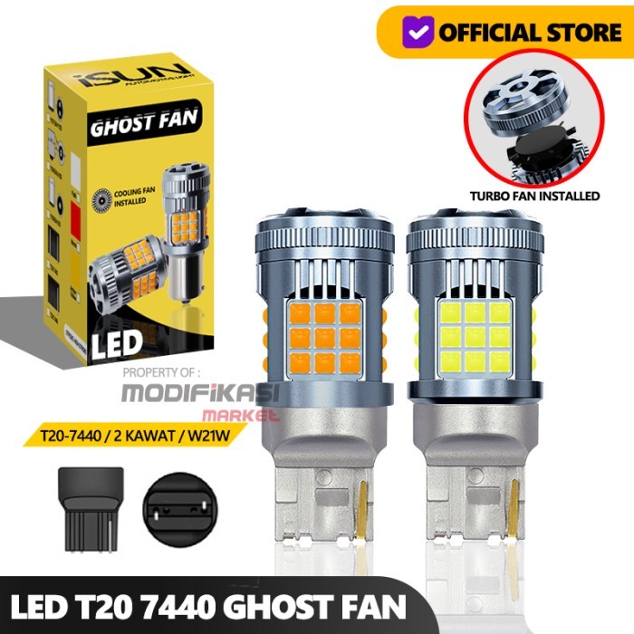 Lampu Tembak Laser Foglamp EXTREME SQL 3 Mata 45 Watt Demon RGB 9-80V