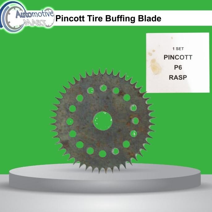 

Berkualitas Pincott P6 Rasp Tyre Buffing Blade - Pisau Buffing