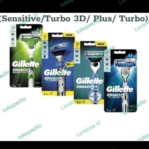 

Berkualitas Gillete Cartridge Mach 3 Turbo Refill Pisau Cukur isi ulang ORI