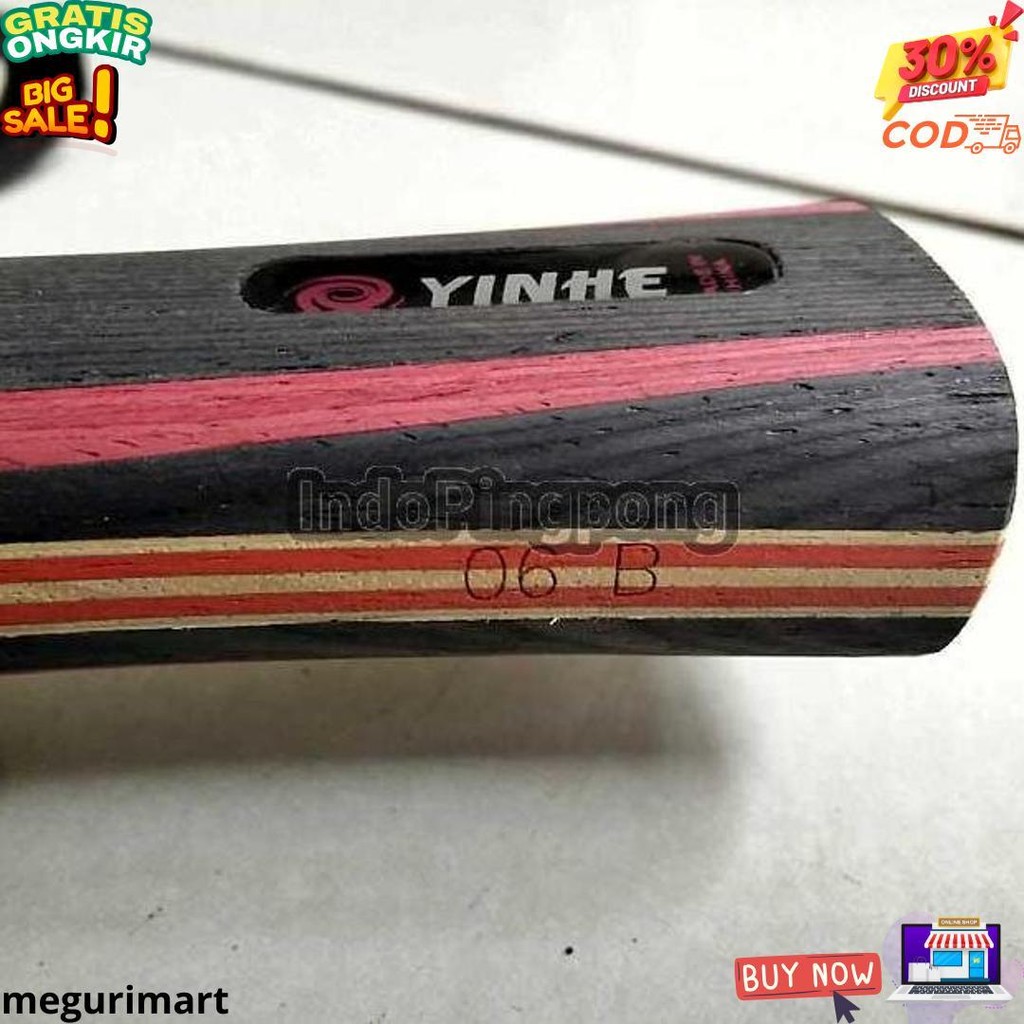 Yinhe 06B ~ Premade Blade Pingpong Bet Rakitan Tenis Meja Bat D Terlaris