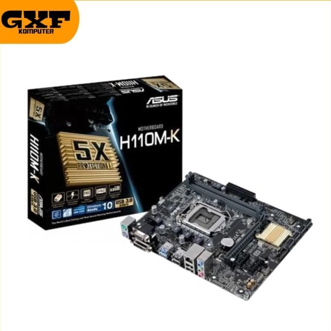 TERMURAH - Asus H110M-K Pi (LGA1151, H110, DDR4)