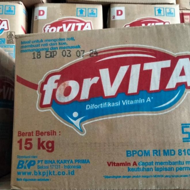 

Mentega Margarine Forvita 15G
