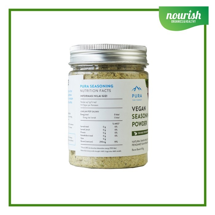 

Termurah Pura Seasoning Bumbu Penyedap No Msg - Vegan 100 Gr Ready