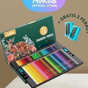 

[READY] AIMILO HIGH GRADE OIL PENCIL COLOR PENSIL WARNA MINYAK 48/72/120 WARNA