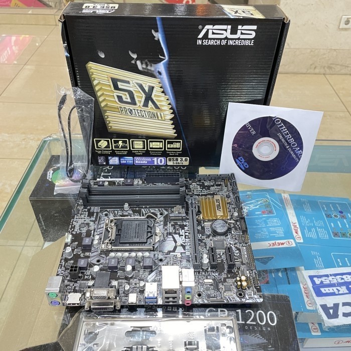 MOTHERBOARD ASUS B150M A 4 SLOT RAM LGA 1151