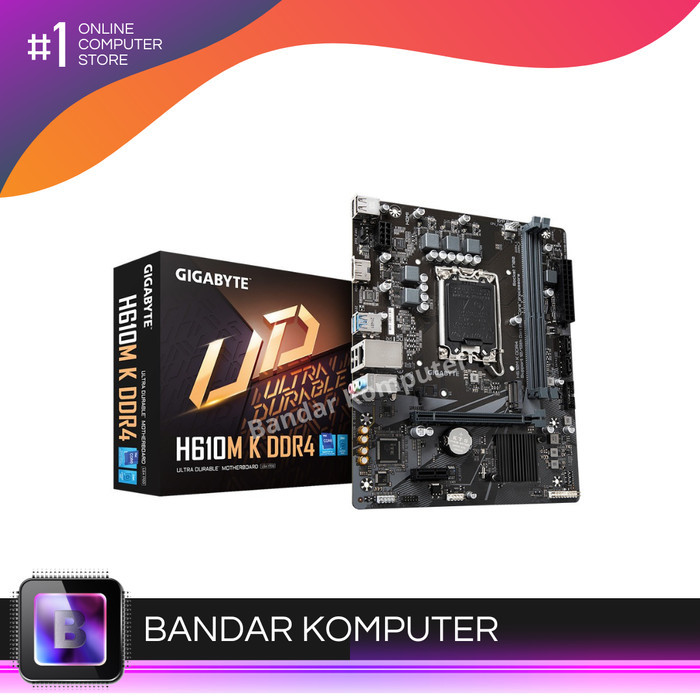 Motherboard GIGABYTE H610M K DDR4 (Intel LGA 1700, Gen12)