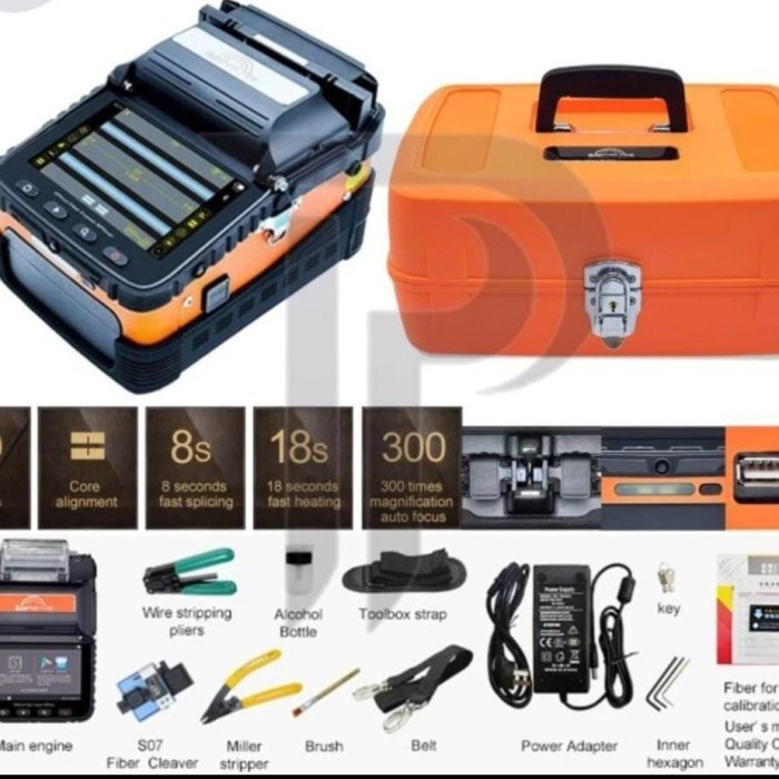 splicer ai6 fiber optic /alat sambung fiber optic