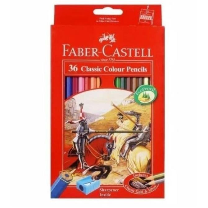 

PENSIL WARNA FABER CASTELL CLASSIC 36 ORIGINAL