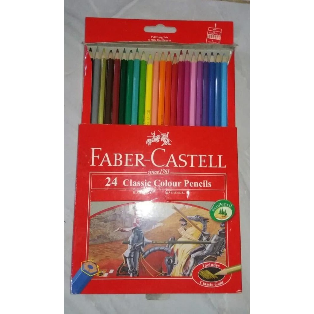 

PENSIL WARNA FABER CASTELL 24 CLASSIC FABERCASTELL 24 CLASSIC COLOUR