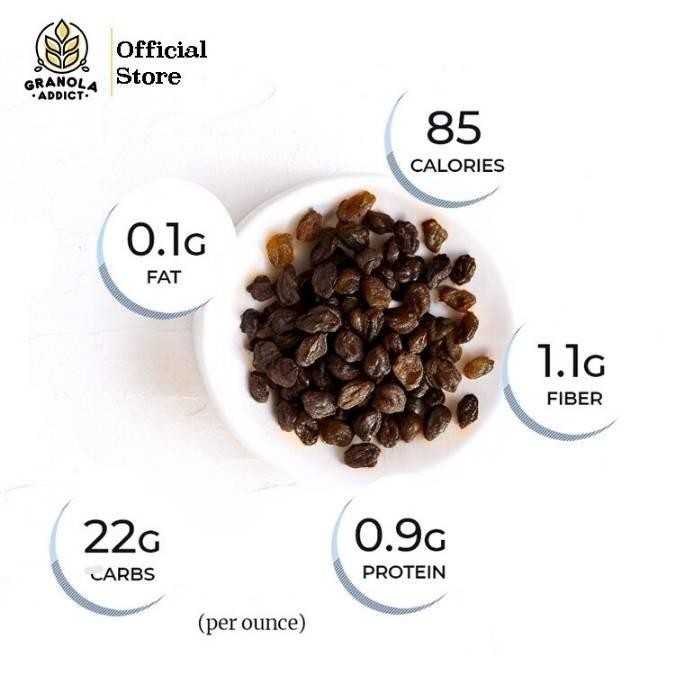 

Dried Seedless Raisin / Kismis 1Kg - Granola Addict Ingredients