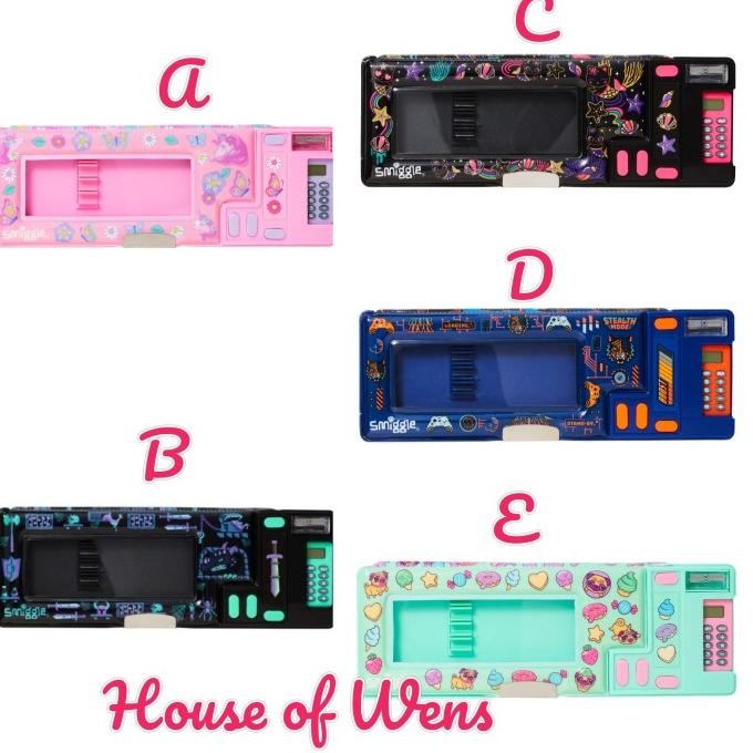 

BEBAS ONGKIR - SMIGGLE HEY THERE POP OUT PENCIL CASE ORIGINAL - TEMPAT PENSIL