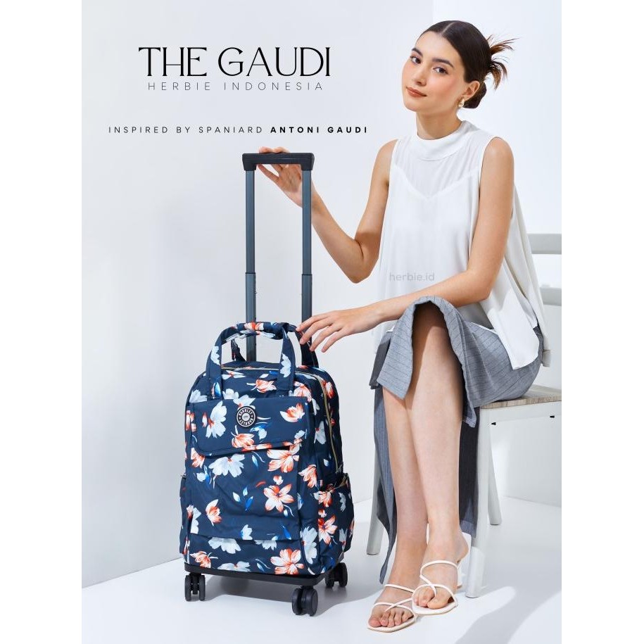 Tas Ransel Troli Lipat Korea Anello Barley Parasut Roda 4 Sale|
