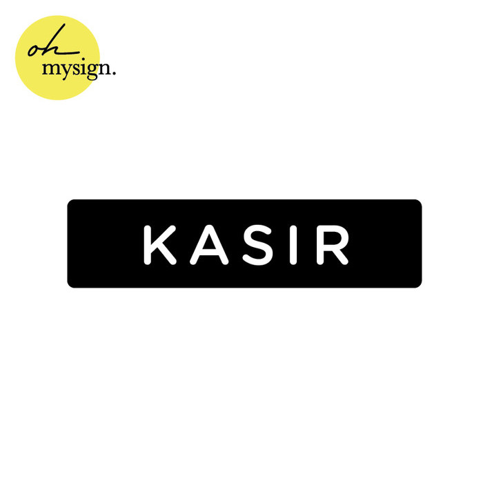TERBARU Sign Kasir Printed Signage Akrilik Kasir Papan Label