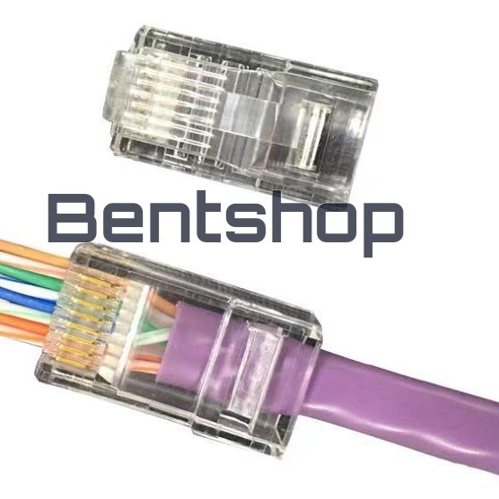 Pin RJ45 RJ 45 RG45 RG 45 Cat 6 Tembus Anti Gagal Taiwan