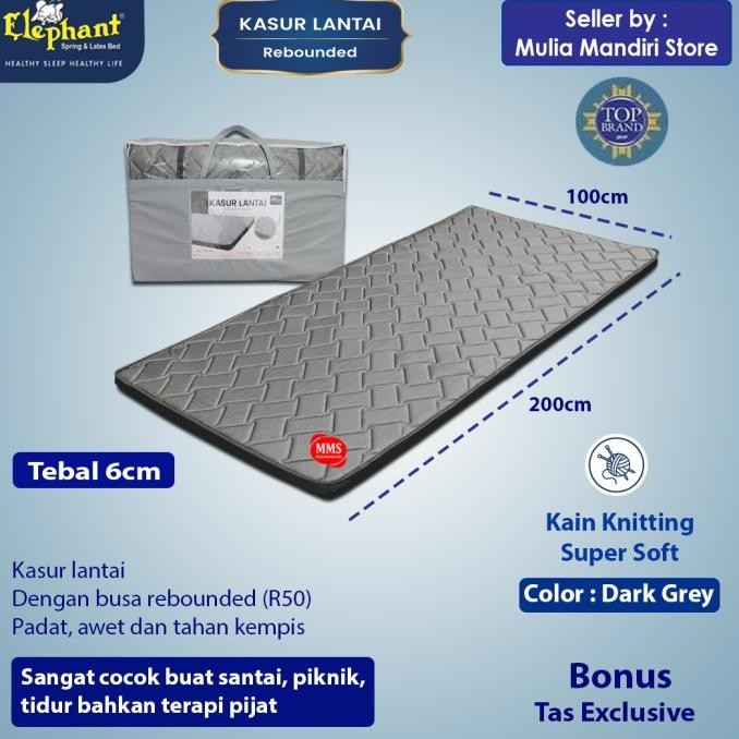 

TERSEDIA ELEPHANT KASUR LANTAI GULUNG LIPAT REBOUNDED FOAM UK 100X200CM
