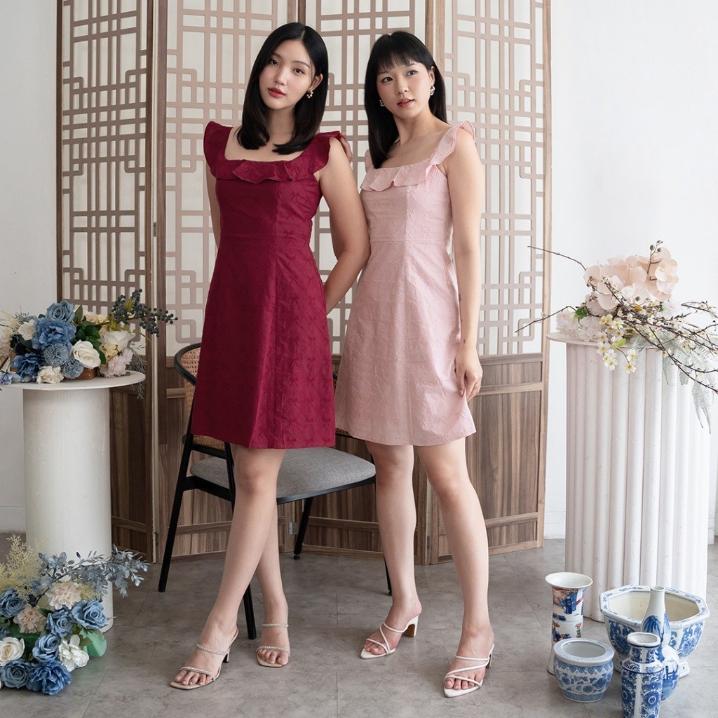 Chocochips - Yeppo Dress / Dress Wanita / Dress Pita Wanita / Dress Motif Pita