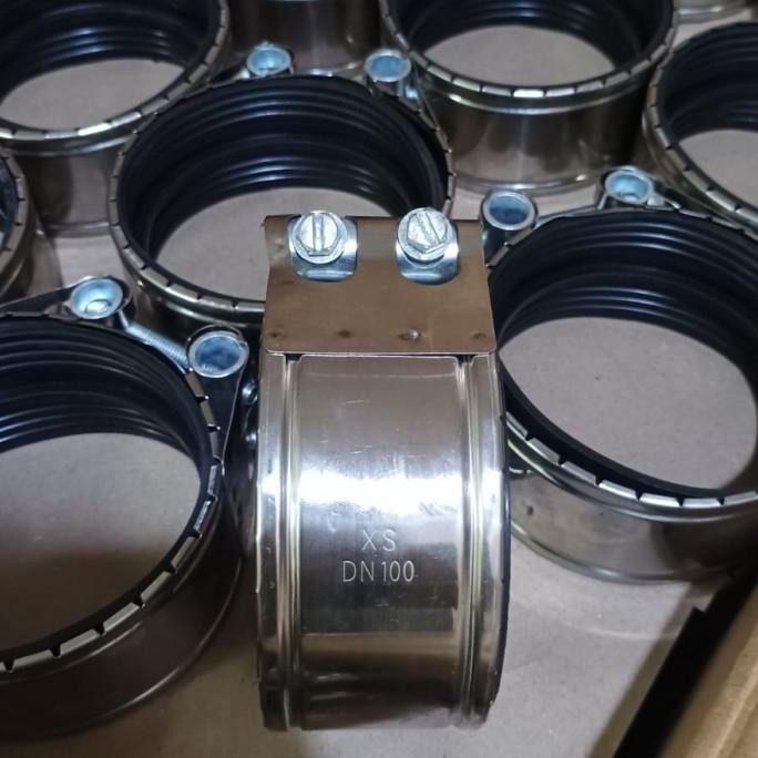 Promo Coupling Pipa/ Jual pengencang pipa cast iron/Coupling eropa 4" COD
