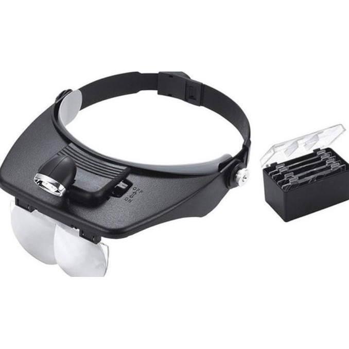 

Ezren EZ-0494 Light Head Magnifying Glass Kaca Pembesar Model Topi Led the best