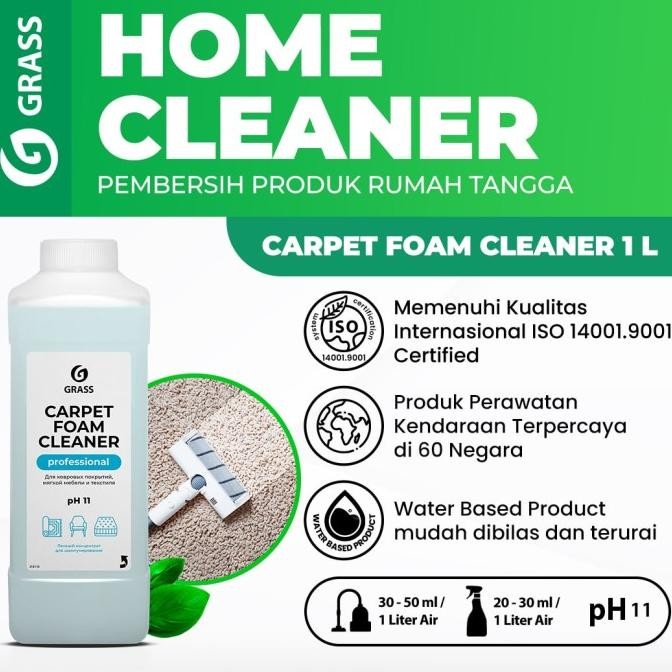 

TERSEDIA GRASS CARPET FOAM CLEANER 1 LITER