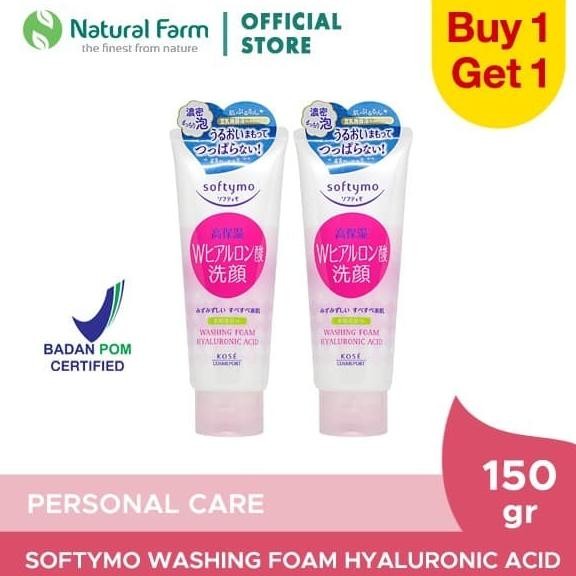 

TERSEDIA KOSE SOFTYMO WASHING FOAM HYALURONIC ACID 150GR (TWIN PACK)