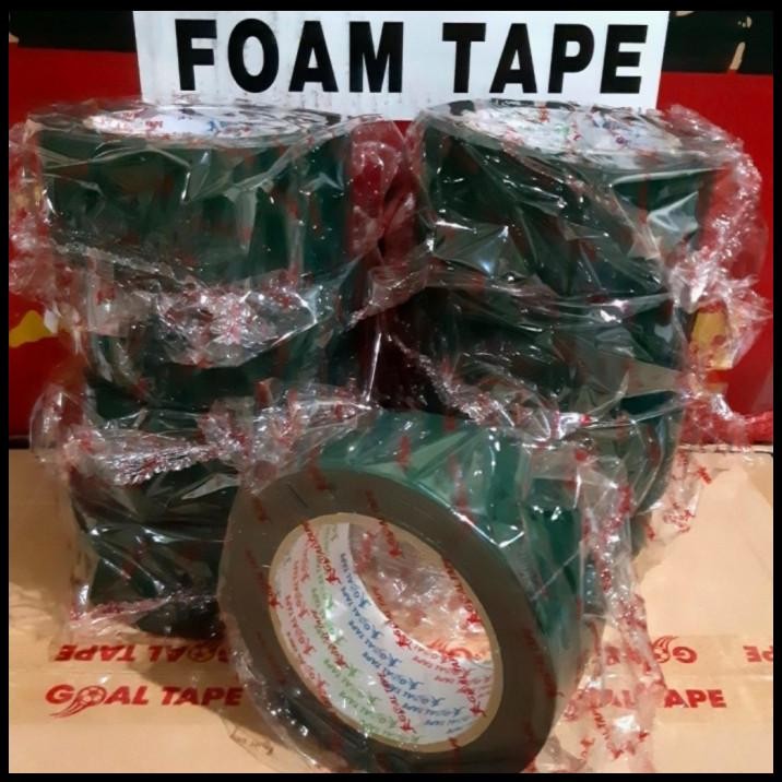 

Double Tape /Doubel Tape/Lem Dua Arah/Double Tape Busa Hijau Murah