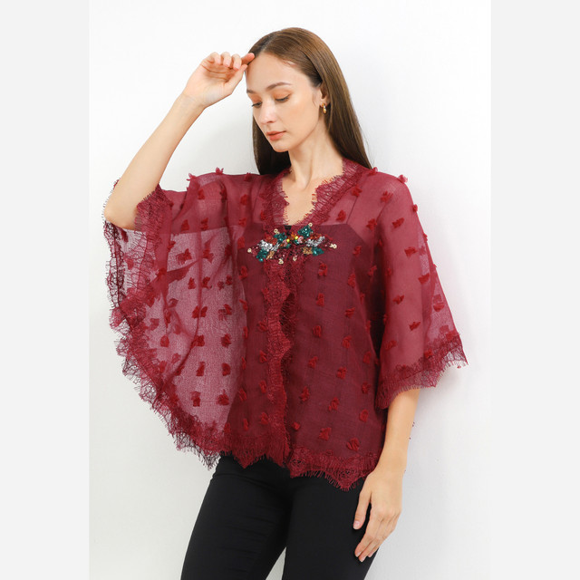 LUIRE by Raden Sirait Kebaya Reling Rubiah Wanita