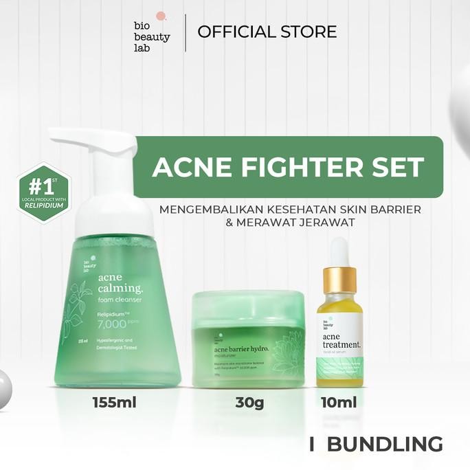 

TERSEDIA BIO BEAUTY LAB ACNE SERIES FACIAL FOAM | MOISTURIZER | FACIAL OIL