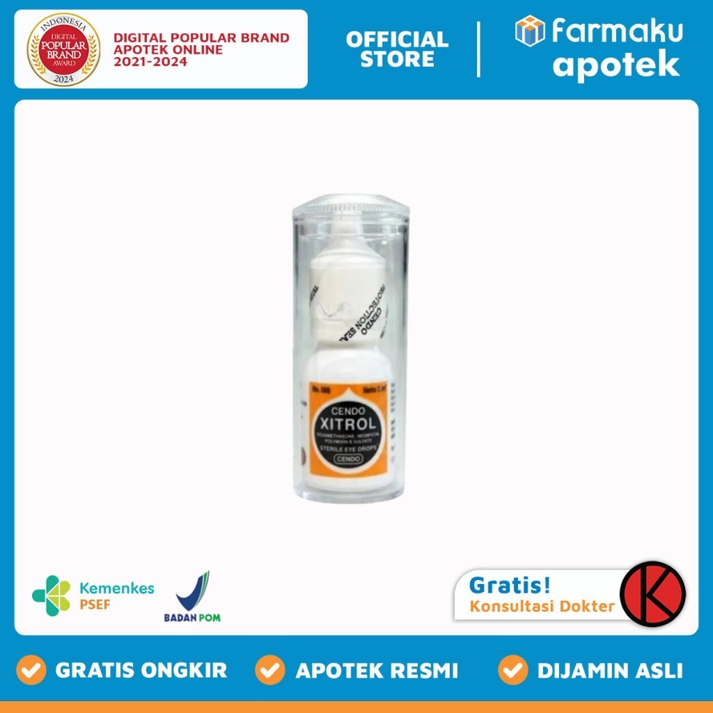 Cendo Xitrol Eye Drop 5 ml - SLW