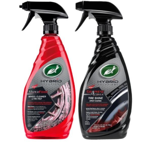 

TERSEDIA TURTLE WAX [BUNDLE] HYBRID HYPER FOAM WHEEL CLEANER + TIRE SHINE MOBIL