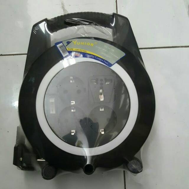 Stop kontak kabel listrik colokan listrik stopkontak panjang kabel 10 meter jumlah colokan 4 lubang