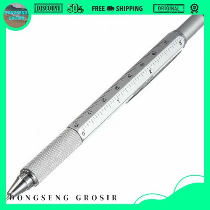 

PENA MULTIFUNGSI STYLUS + PENGGARIS + LEVEL + OBENG DONSENG GROSIR HIGHT CLASS !!