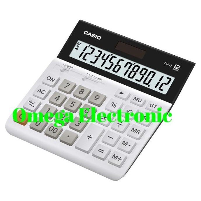 

NEW Casio DH 12 - Calculator Desktop Kalkulator Meja Kantor Office DH-12