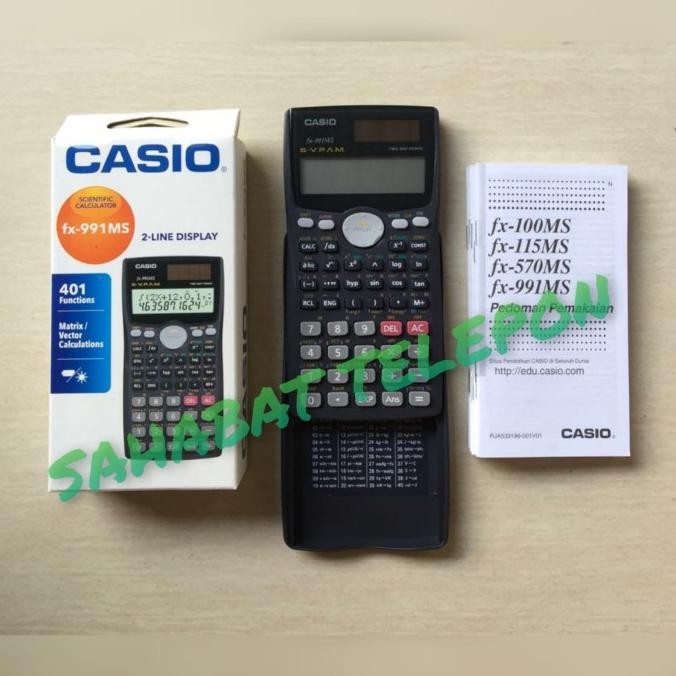 

TERBARU - Kalkulator Scientific CASIO FX-991 MS( Original)