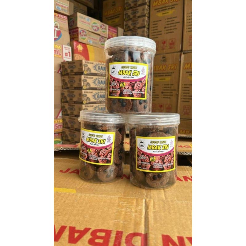 

Choco Chips Mbak Sri Toples 500 gr