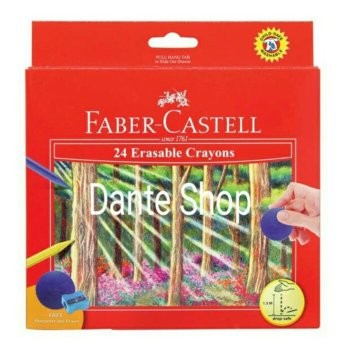

Terlaris Erasable Crayons Faber Castell 24 Warna New