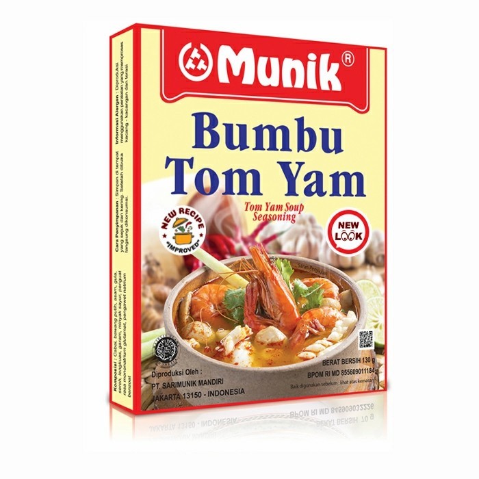 

Bumbu Tom Yam Munik - 130 gr TERBAIK