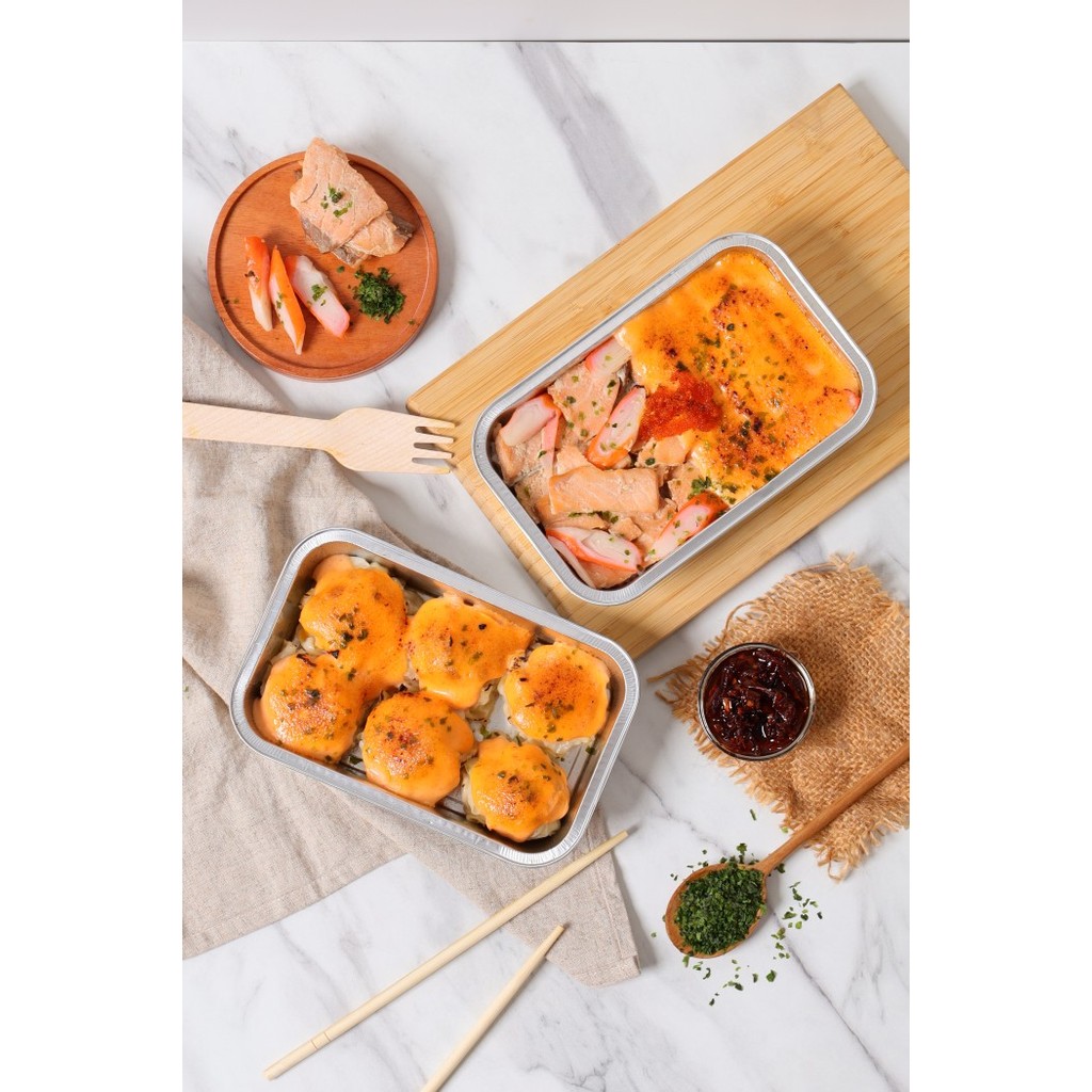 

Exclusive Bundle - Salmon Kani Mentai Rice & Dimsum Mentai BISA FAKTUR