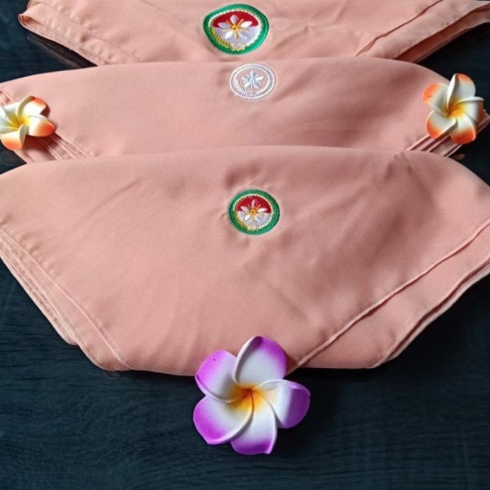 TERLARIS jilbab bordir DWP Dharma Wanita Persatuan/ set jilbab