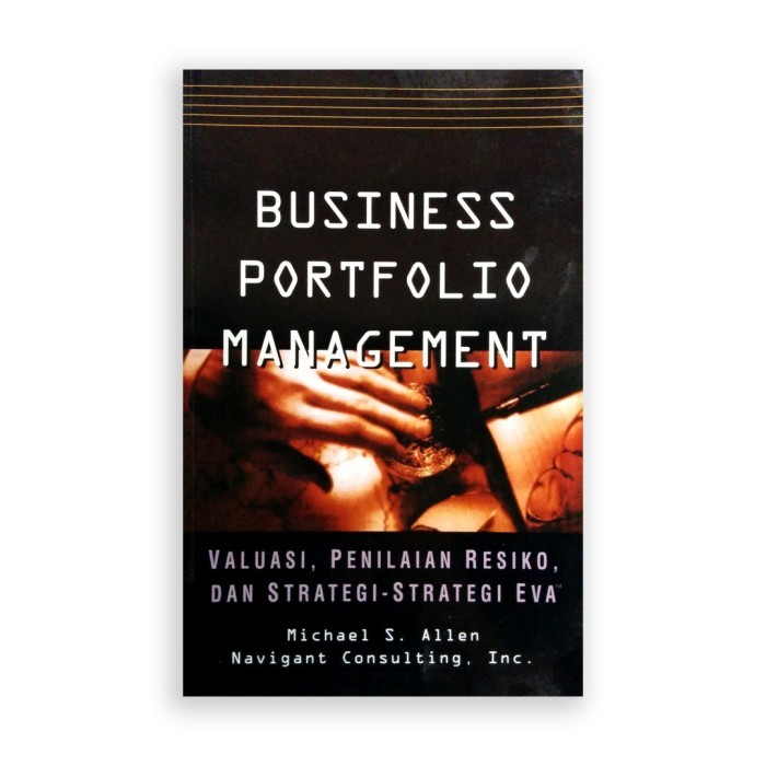 

Buku Business Portfolio Management Portofolio Michael S Allen Erlangga
