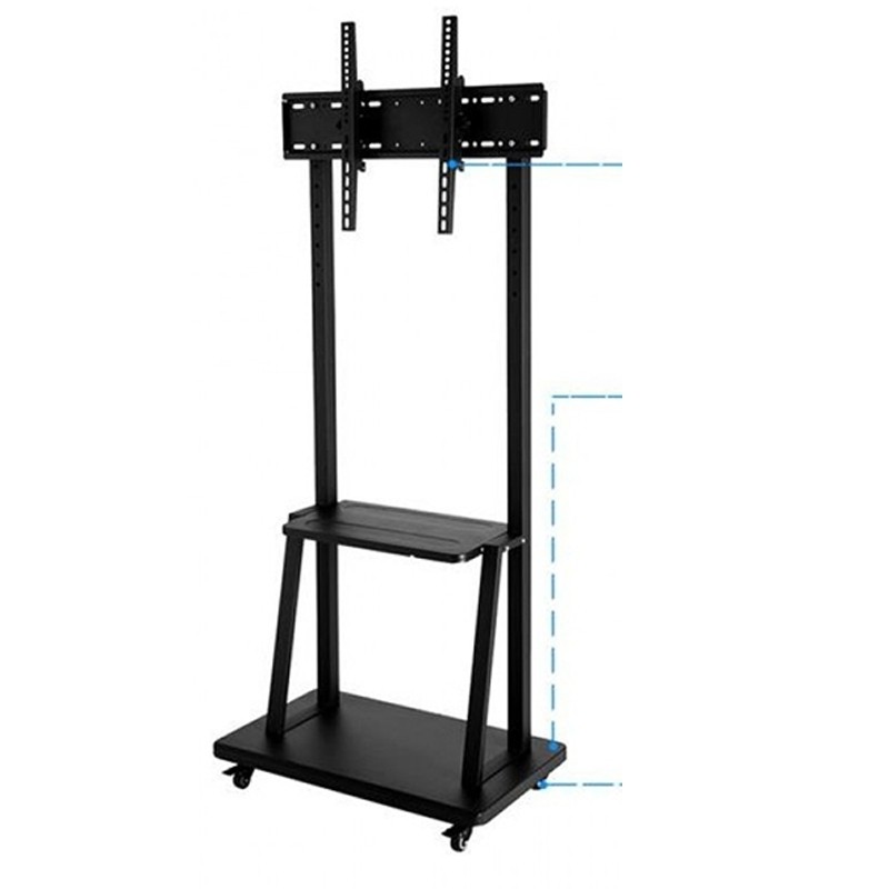 Bergerak Bracket Standing tv 32-85 Inch TV Berdiri Stand Universal Dapat Disesuaikan LED TV Stand