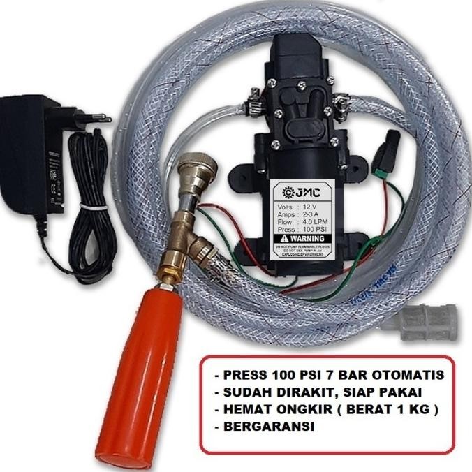 Alat Steam Cuci Motor Ac PAKET 1 KG Steam Power Sprayer Portable