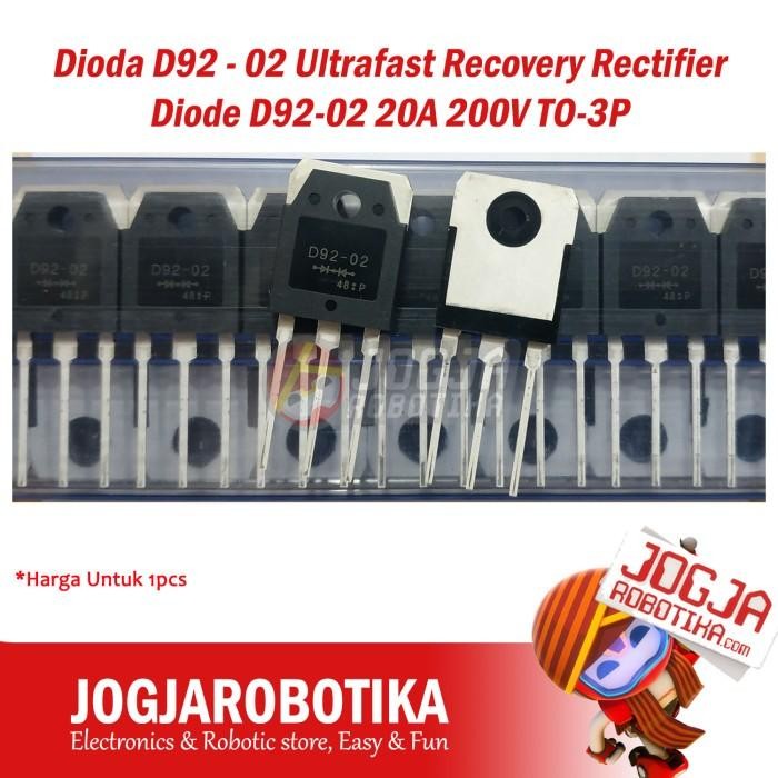 Dioda D92 - 02 Ultrafast Recovery Rectifier Diode D92-02 20A 200V TO3P Import Premium
