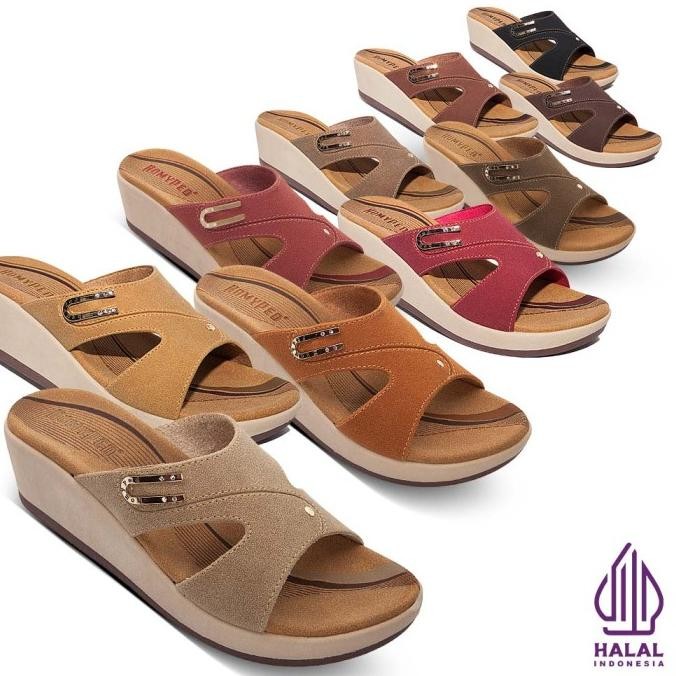 Jual Homyped Ayana N65 Sandal Wedges Wanita