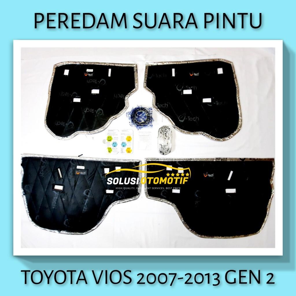 Toyota Vios 2007-2013 Gen 2 Peredam Suara Pintu Aksesoris Mobil Vtech Ori + Peredam Noise Speaker