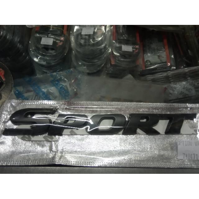 Emblem Tulisan Sport Mitshubishi Xpander