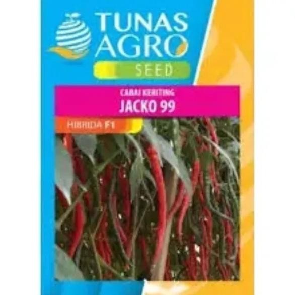 Jacko 99 10 Gr Benih Cabai Keriting Hibrida F1 Jacko 99 Tunas Agro 10