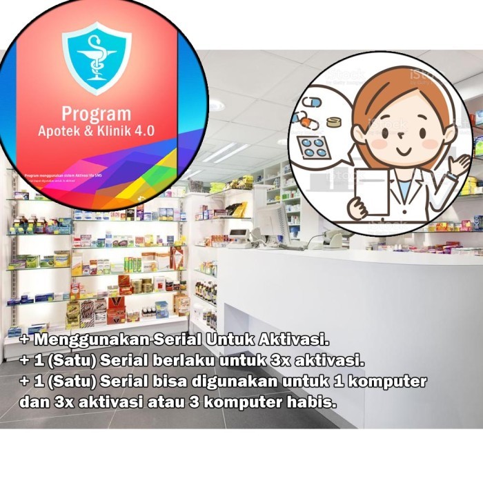 Program Apotek dan Klinik 4.0 - Gratis Data Barang Siap Pakai