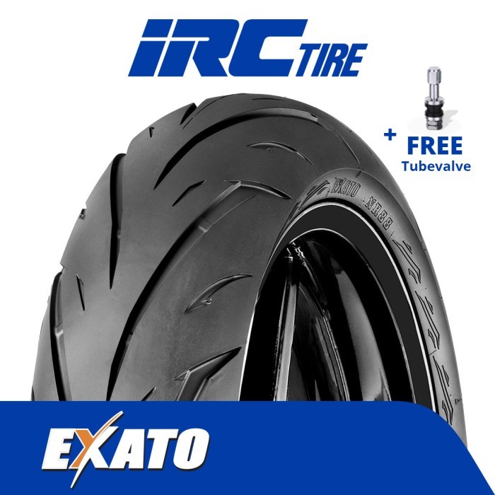 Terlaris Ban Depan & Belakang Motor Irc 90/80-14 Exato Nr88 Tubeless Yamaha Mio