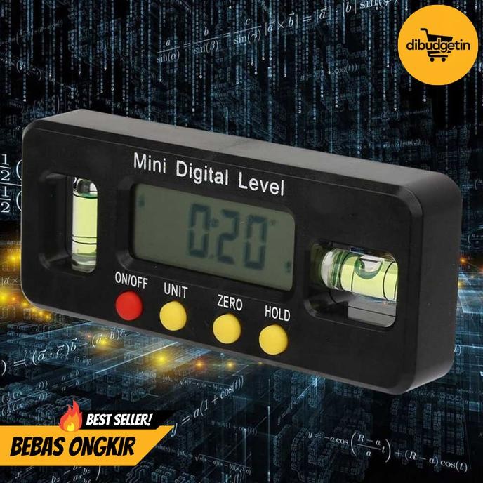 Alat Ukur Kemiringan Digital Level Angle Waterpass Inclinometer - DL168